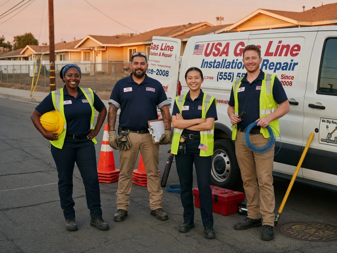 Gas Line Installation company in Shiloh, NC
